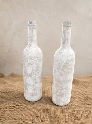 SET 2 BOTELLAS DECORATIVAS WABI SABI