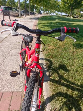 Bicicleta Orbea MX 18 pulgadas  infantil Roja