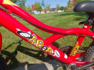 Bicicleta Orbea MX 18 pulgadas  infantil Roja