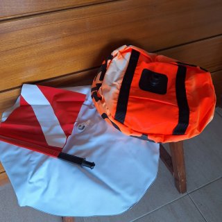 Bombole di pesca Omer arancione