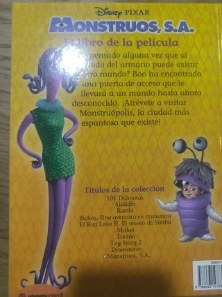 Monstruos, S.A. el libro de la película