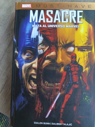 MASACRE. Mata al Universo Marvel.