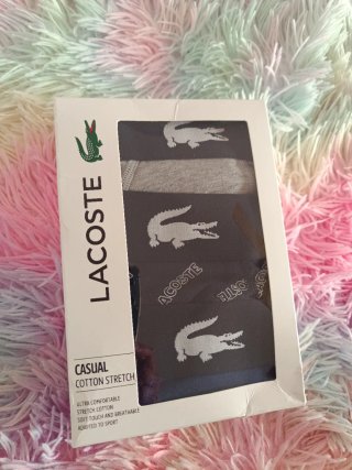 Pack 3 Boxer Algodón Lacoste Talla M