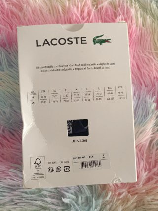 Pack 3 Boxer Algodón Lacoste Talla M