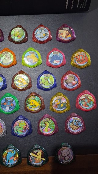 Lote 33 Tazos Pokémon