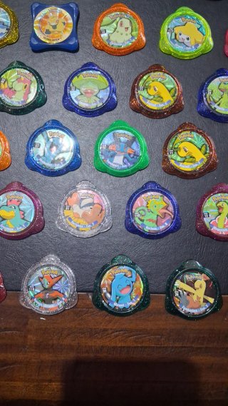 Lote 33 Tazos Pokémon