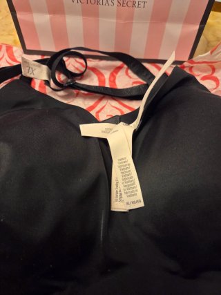 Sujetador Victoria's Secret Negro Talla XL