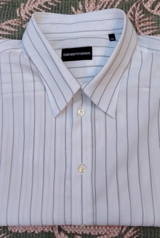 Camisa Emporio Armani Slim/Stretch M