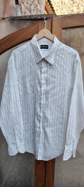 Camisa Emporio Armani Slim/Stretch M