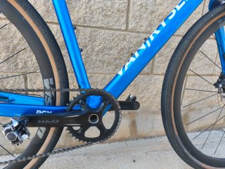 Bicicleta carbono Ciclocross/Gravel Van Rysel Azul