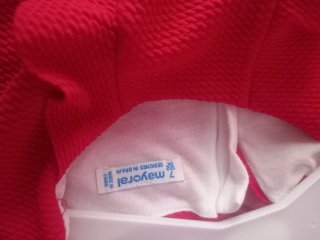 Vestido rojo Mayoral T7