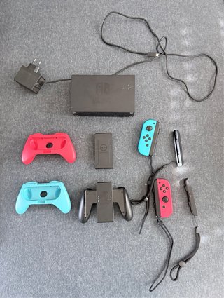 Nintendo Switch V1 con Chip + Mandos Pro
