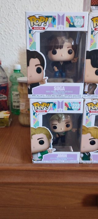 Pack 7 Funko Pop! BTS Dynamite Originales