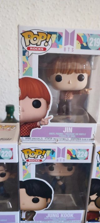 Pack 7 Funko Pop! BTS Dynamite Originales
