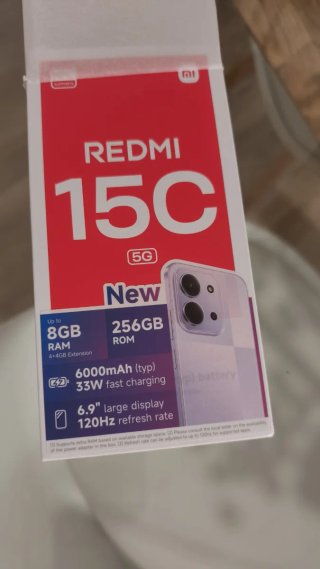 Xiaomi Redmi 15C 256GB Nuevo