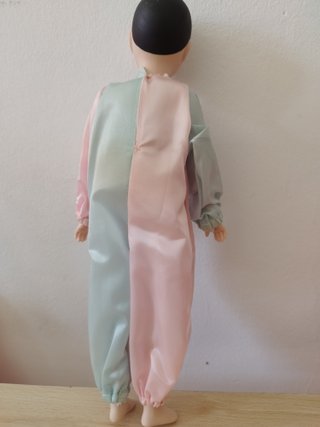 Muñeca Arlequín Porcelana Años 70