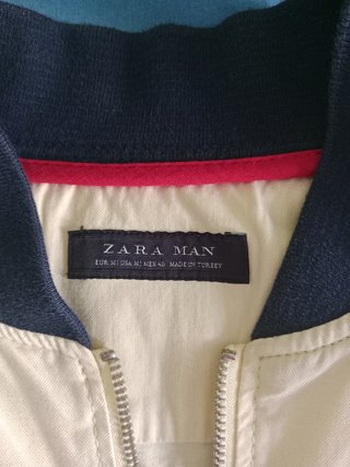Chaqueta Bomber Zara Talla M Amarilla