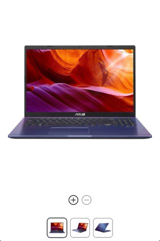 Portátil ASUS VIVOBOOK Negro/Gris