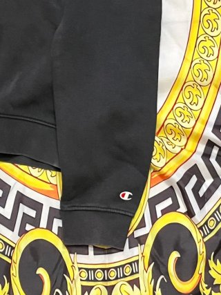 Felpa Champion Uomo Nera Mezza Zip