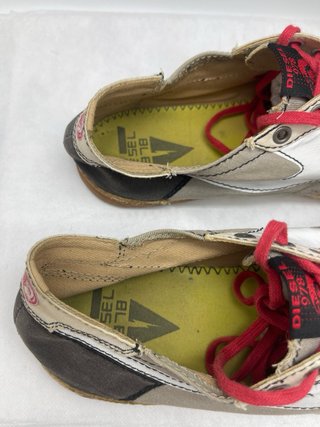 Zapatillas Diesel Lona Caballero Beige/Blanco