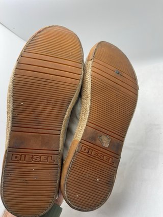 Zapatillas Diesel Lona Caballero Beige/Blanco