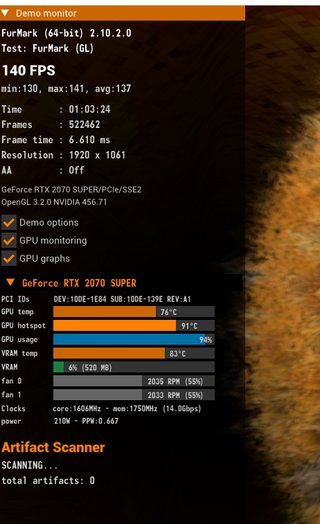 Nvidia RTX 2070 Super Founders Edition 8GB