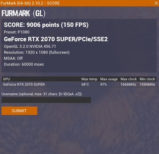 Nvidia RTX 2070 Super Founders Edition 8GB