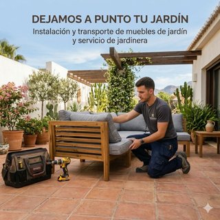Instalación y Transporte Muebles de Jardín Murcia