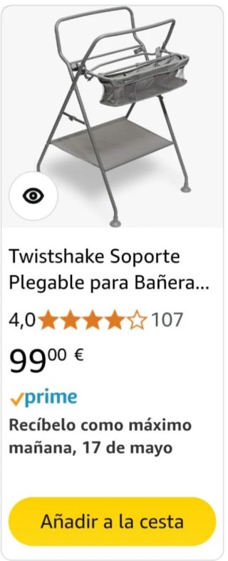 Soporte bañera bebé