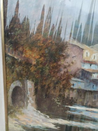 Pintura al óleo Ll Bonada