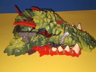 Mighty Max MM Dragon Island con Luz 1993