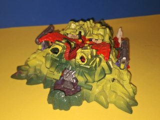 Mighty Max MM Dragon Island con Luz 1993