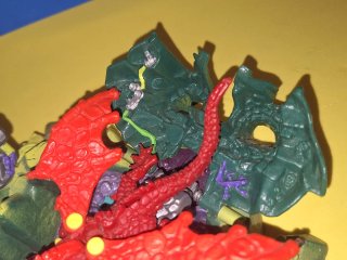 Mighty Max MM Dragon Island con Luz 1993