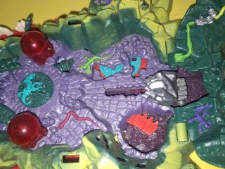 Mighty Max MM Dragon Island con Luz 1993