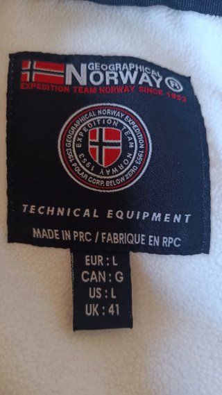 Chaqueta Geographical Norway Blanca