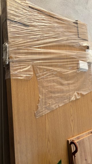 Puerta madera nueva