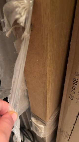 Puerta madera nueva