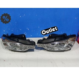 FE FAROS BMW F30 F31 LCI 15-18 LUZ DIURNA LED DRL CROMADOS R