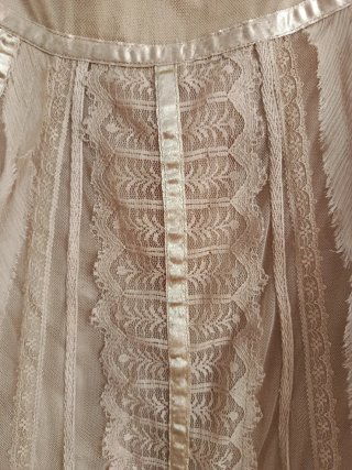Falda Rene Derhy Beige/Marrón