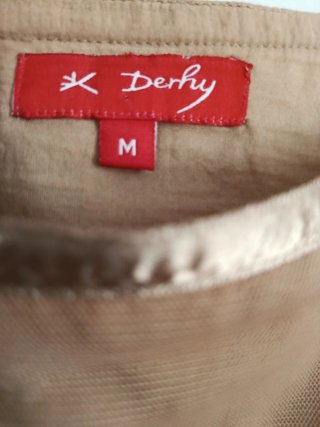 Falda Rene Derhy Beige/Marrón