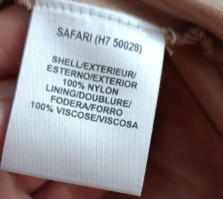 Falda Rene Derhy Beige/Marrón