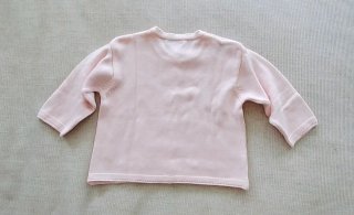Cardigan Benetton bambina 6-9 mesi rosa