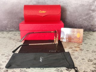 Gafas de sol Cartier Aviador Doradas