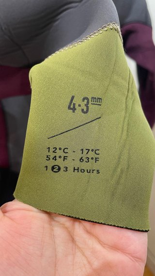 Traje Neopreno Integral Surf Mujer 4/3