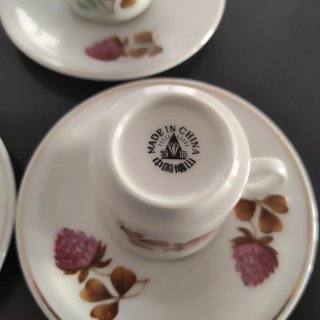 Juego de café de porcelana