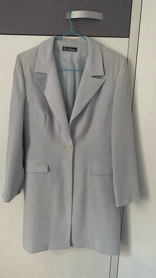 Paco Verdeal Traje  Chaqueta Vestido Color azul cl