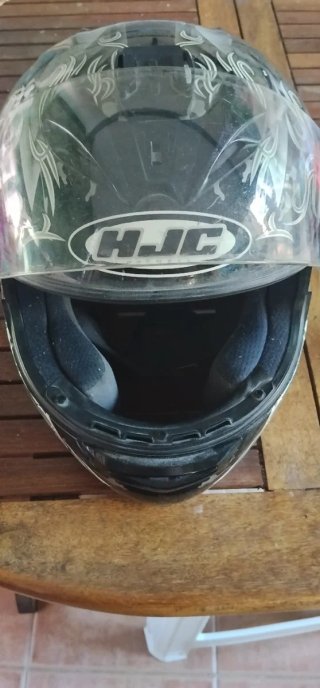 Casco Moto HJC Negro/Gris