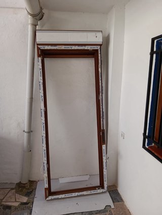 Puerta PVC Cortizo Roble 860x2030mm