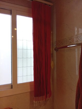 Cortina a lamelle verticali in tessuto screen 1m x 1,10