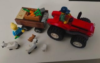 Lego City 60461 Tractor con Remolque